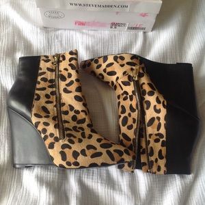 Leopard Ankle Booties